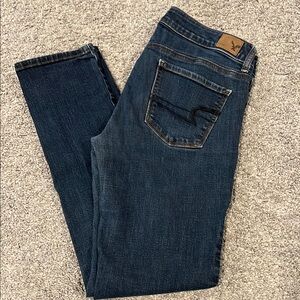 Dark Blue Denim Jeans